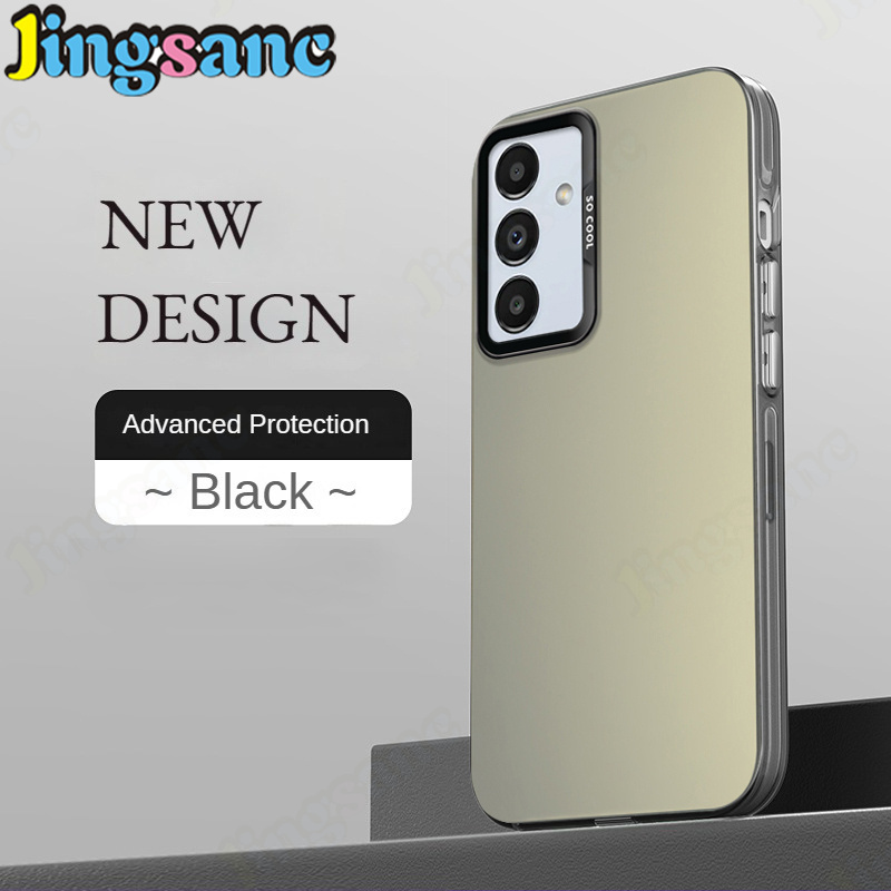 Jingsanc Ốp điện thoại cho Samsung Galaxy A54 A34 A24 A14 A13 a04s 4G 5G LTE Aurora da vỏ sang trọng