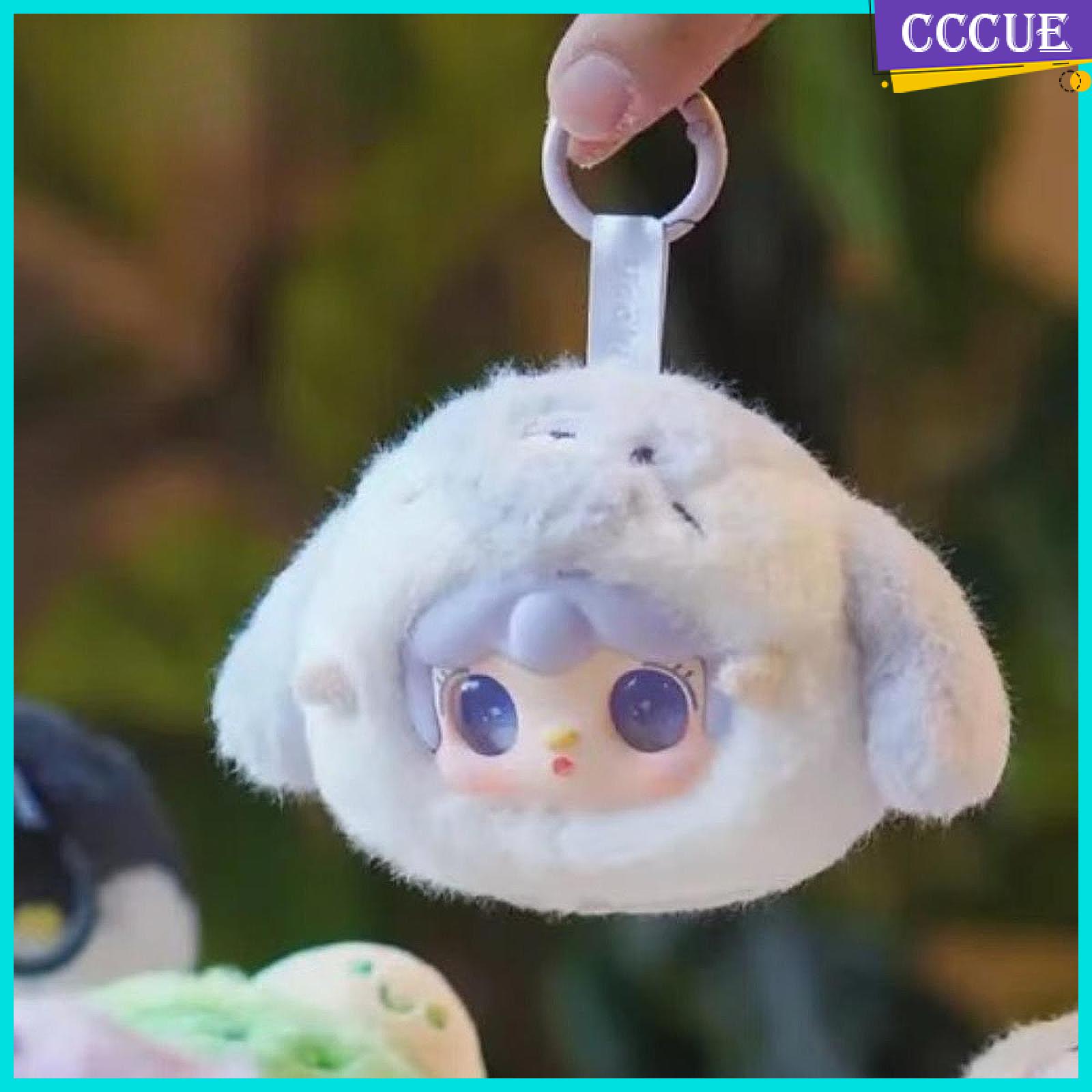 CCCUE Plush Doll Keychain Adorable Character Ornament for Handbag Backpack Bags