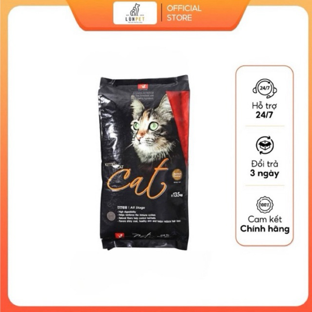 Hoả tốc1kgThức ăn cho mèo hạt cho mèo Cateye bao chiết 1kg