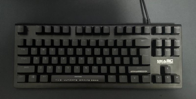 Armaggeddon MKA 3c psychfalcon mechanical gaming keyboard Singapore