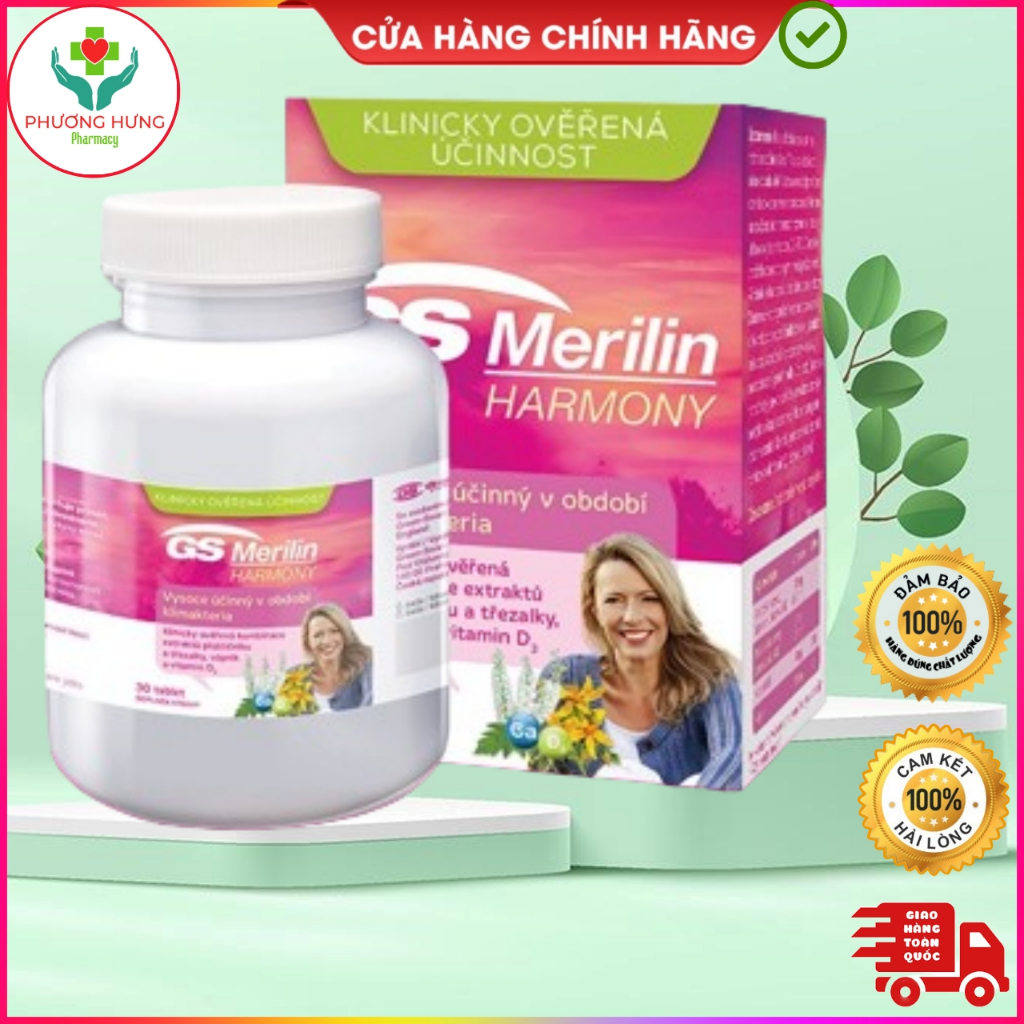 GS Merilin Harmony-Viên Uống Cải Thiện Sinh Lý Nữ