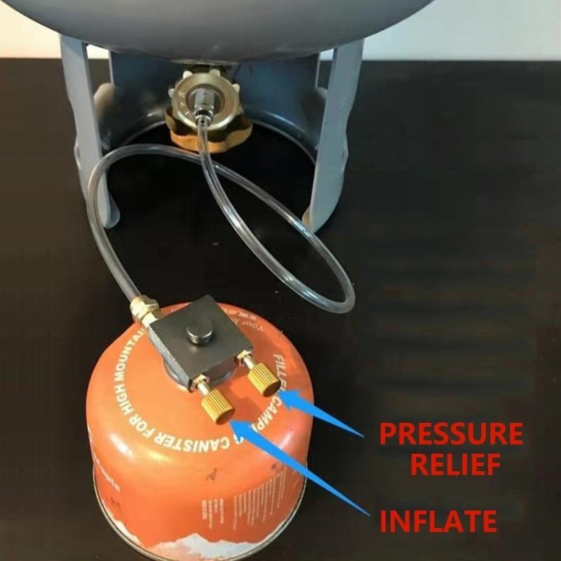 Propanes Xe Tăng Refill Ống Chuyển Đổi Phẳng Xe Tăng Điền Và Lạm Phát Van Gas Xe Tăng Adapter bếp ga ống nối thay thế