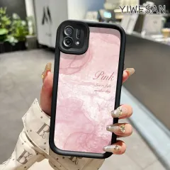 YIWESAN Casing Hp Untuk OPPO A16K OPPO A16E Case pelindung lensa kamera Kesing Pegangan anti selip perlindungan Cesing desain Bahan berkualitas tinggi Silikon Softcase kasing