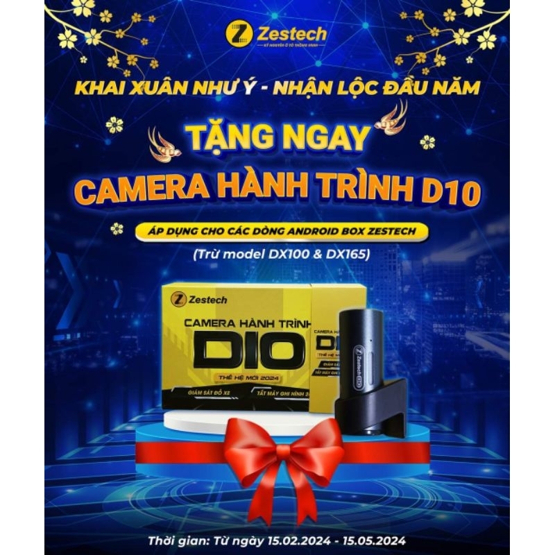 Camera Hành Trình Zestech C08 / D10 Dành Cho Ô Tô [Ghi Hình 24/24Kết Nối WifiĐộ Phân Giải 1296P] - c