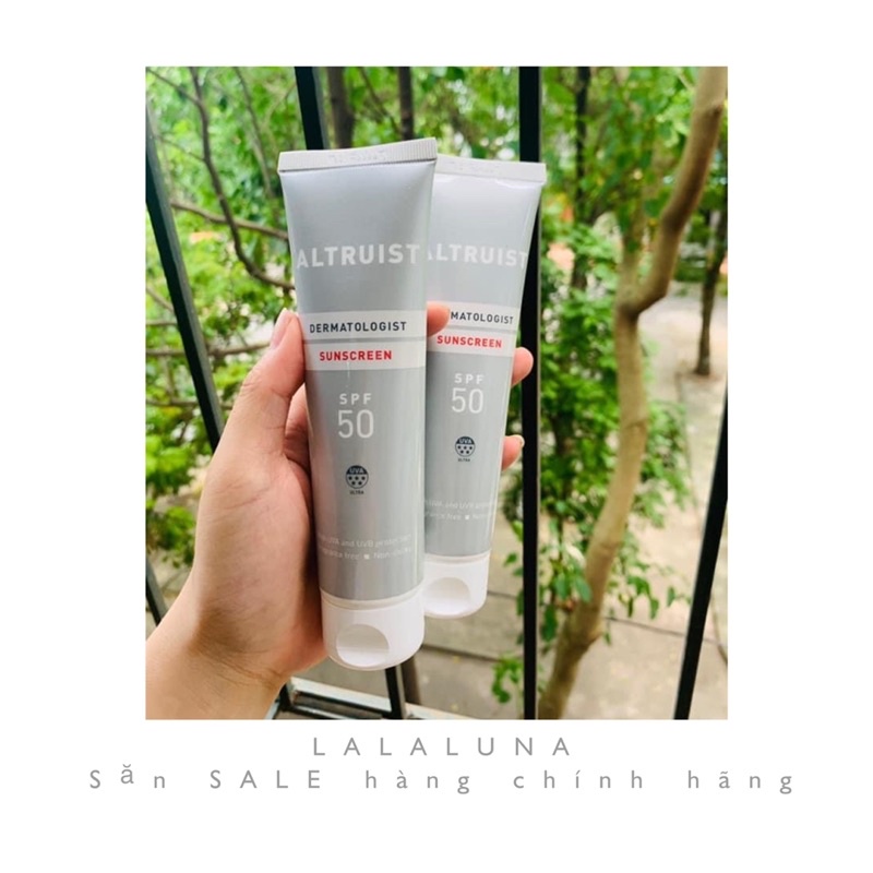 Kem chống nắng altruist - bill uk