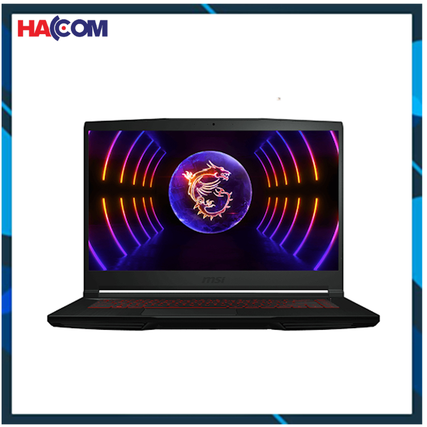 LAPTOP MSI GAMING GF63 THIN (12UCX-841VN) (I5-12450H/8GB RAM/512GB SSD/RTX2050 4GB/15.6 INCH FHD 144HZ IPS/WIN11/ĐEN)