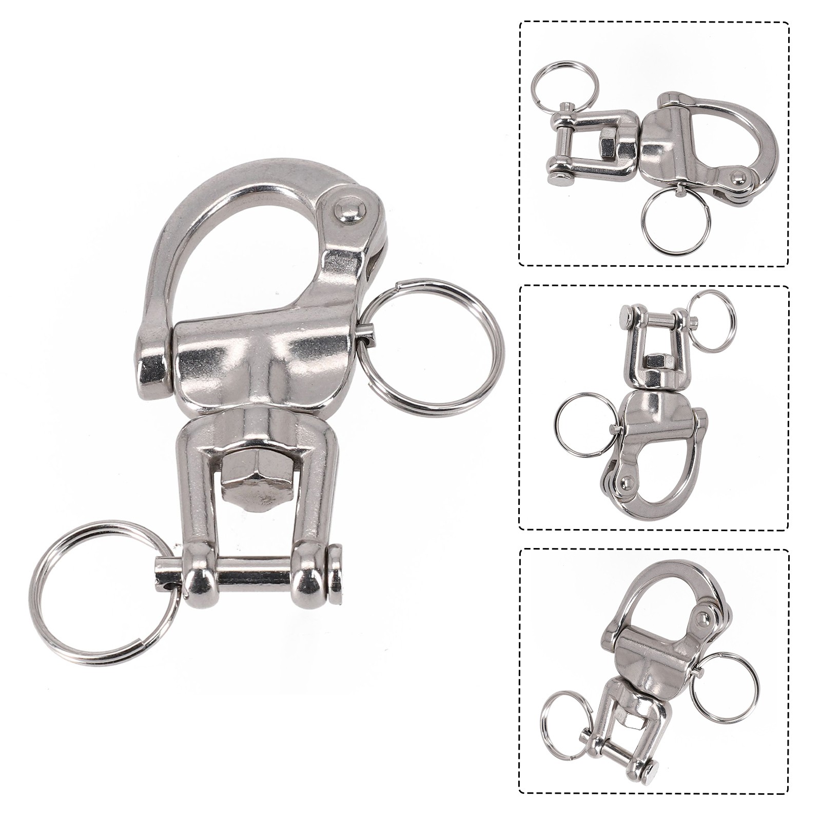 【Eelhoe】 Chất lượng cao xoay còng ngã ba bánh vẽ tay phần cứng Hàng Hải xoay [phát hành sản phẩm mới] [hàng tồn kho Lớn]