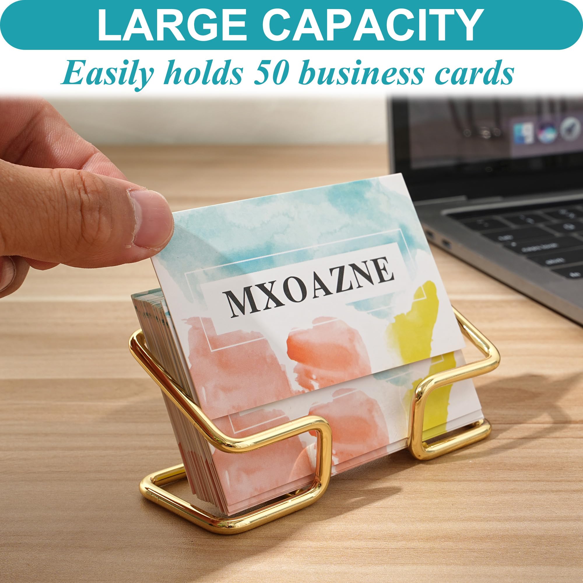 Name Card Stand Business Card Display Rack Business Card Holder For Desk