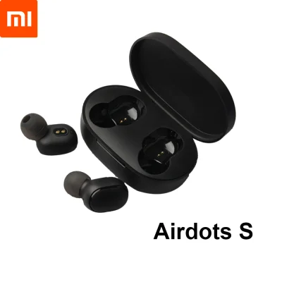(2020 Version) Xiaomi Redmi AirDots S Wireless Earbuds Low Lag Mode Left Right TWS Bluetooth Earphone Headset BT5 True Wireless Stereo Auto Link