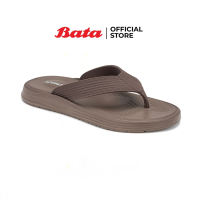 Bata บาจา รองเท้าแตะหูหนีบ ลำลอง สำหรับผู้ชาย รุ่น GENO สีดำ 8106227 สีน้ำตาล 8104227