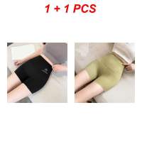 BUY 1 TAKE 1 2pcs Womens Safety Shorts Plus Size Ultra Thin Breathable Ice Silk Sport Shark Pants High Stretch Seamless Push Up Comfortable Yoga Shorts Female Casual Daily Cycling Leggings