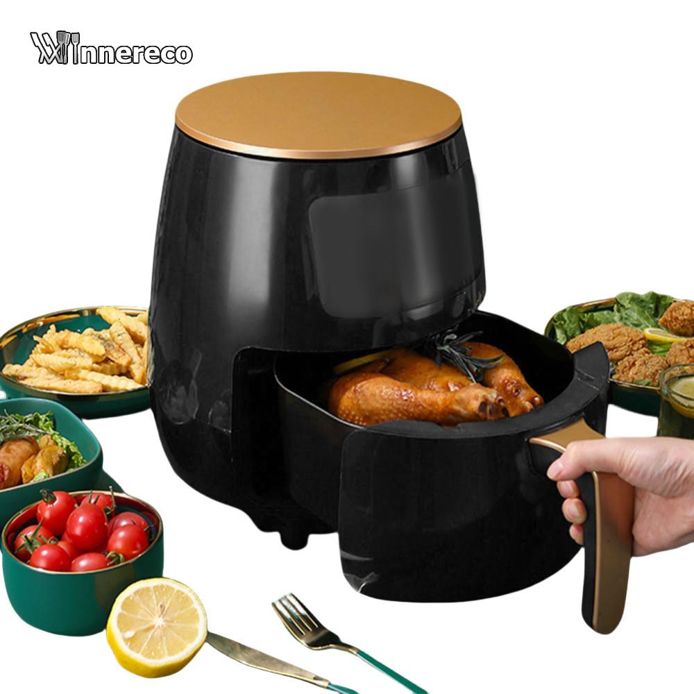 หม้อทอดอากาศความจุ 6 ลิตร ระบบดิจิตอลสำหรับอบและทอดแบบไร้น้ำมัน ราคา 642 บาท*ส่งฟรี