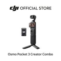DJI Osmo Pocket 3 Creator Combo - Pocket Gimbal Camera | 1-Inch CMOS & 4K/120fps | 10-Bit D-Log M & HLG | 3-Axis Gimbal Mechanical Stabilization