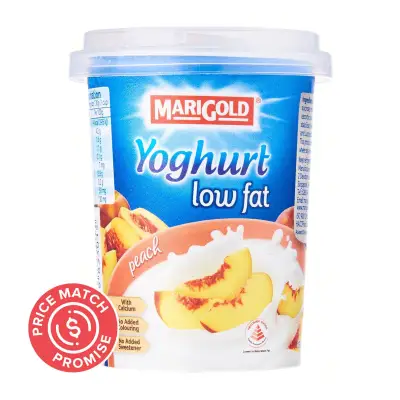 Marigold Low Fat Yoghurt - Peach 130G