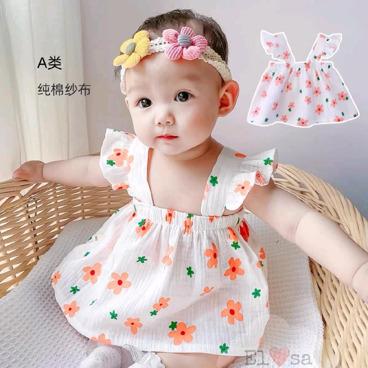 (SIZE 10-20KG) BỘ HOA NHÍ CÁNH TIÊN CHẤT ĐŨI XỐP CHO BÉ GÁI