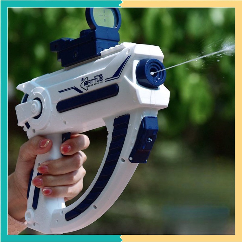 Đồ chơi Sung Nước Điện Tử Tự Động - Sung Phun nước đồ chơi WATER BATTLE