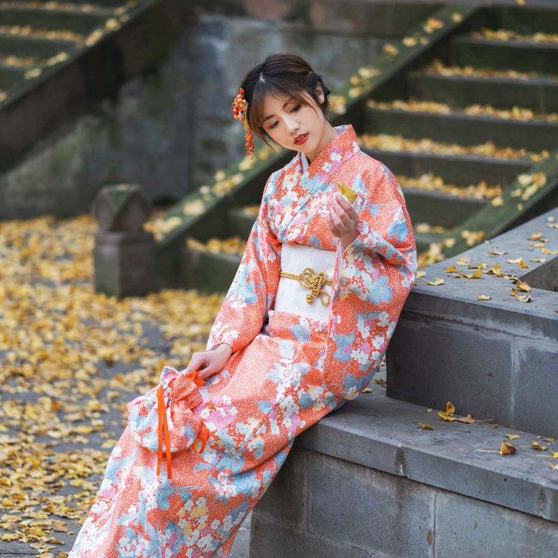 (Có Sẵn) Trang Phục Yukata Nhật Bản, Kimono Truyền Thống Nhật Bản