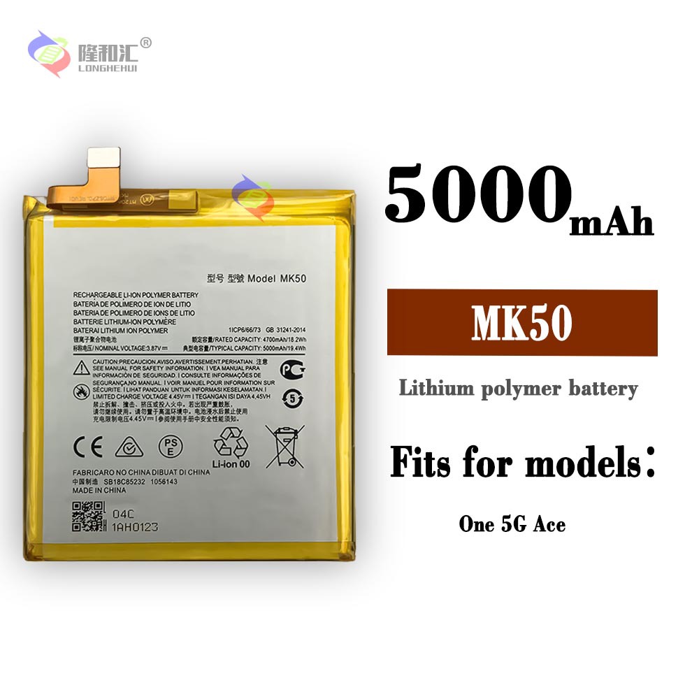 Motorola One 5G Ace/XT2113/Moto G 5G MK50 5000Mah Original Mobile Phone Built in battery