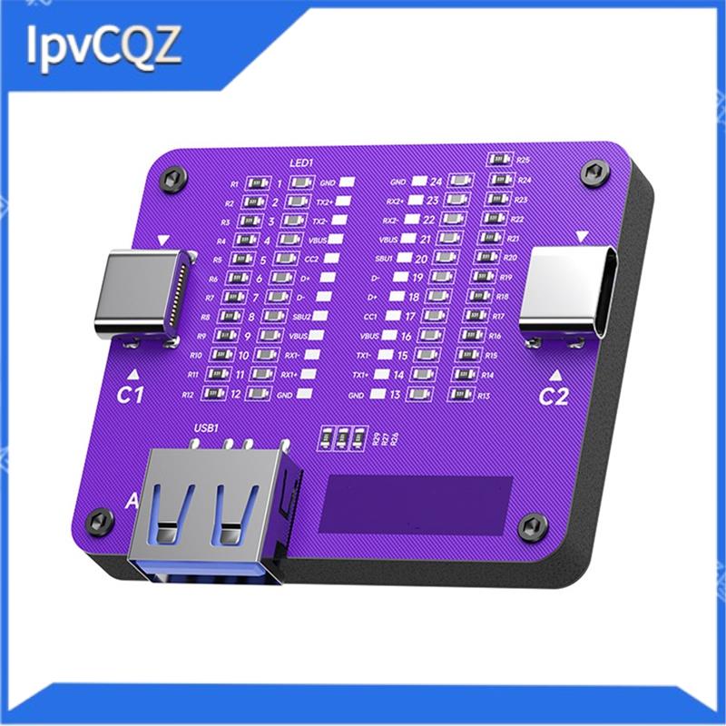 [IpvCQZ]TC-24 Tester Inductor Detector Repair Quick Fault Check for Phones Motherboard Coil Tester