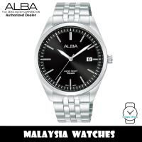 ALBA AS9S15X Quartz Black Dial Mineral Crystal Glass Stainless Steel Case & Strap Watch AS9S15 AS9S15X1 (from SEIKO Watch Corporation)