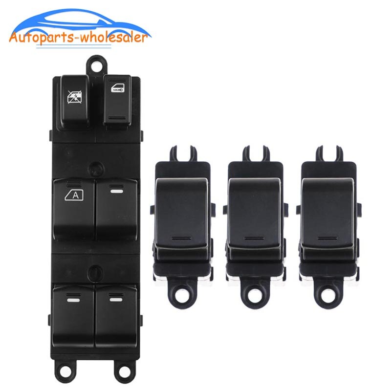 25401-ED500 25411-AX010 25401ED500 25411AX010 For Nissan TIIDA C11 SC11 C11Z VERSA S SL 2007-2010 Power Window Master Switch