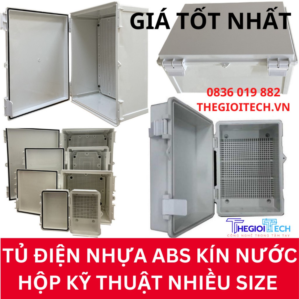Tủ điện, Hộp kỹ thuật kín chống nước ABS Lihhan Lioa KYE HKT01 02 03 A B C 150x190x115 225x155x125 295x195x150 JL00B 00C