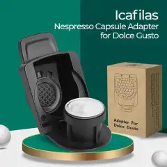 Nespresso Capsule Adapter for Dolce Gusto Mesin Ekspreso Kopi Alat Penyaring Espreso Otomatis Saring Murah Pres Rumahan Buat Expresso Nesspresso Pembuat Saringan Coffee Maker Coffe Aksesoris Penyeduh Estetik Aesthetic Grinder Tanpa Ampas Bubuk Halus S IH