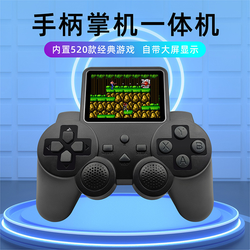 Cần Điều Khiển Xuyên Biên Giới S10 Máy Chơi Game Cầm Tay Retro Hoài Cổ Trò Chơi Arcade Cổ Điển Hai Người Chơi Mini Cầm Tay