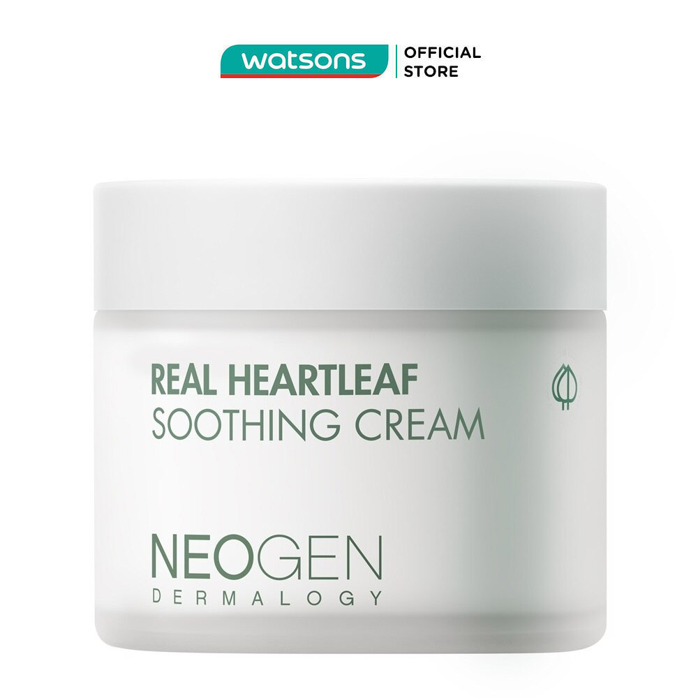 Kem Dưỡng Neogen Dermalogy Real Heartleaf Soothing Cream 80g