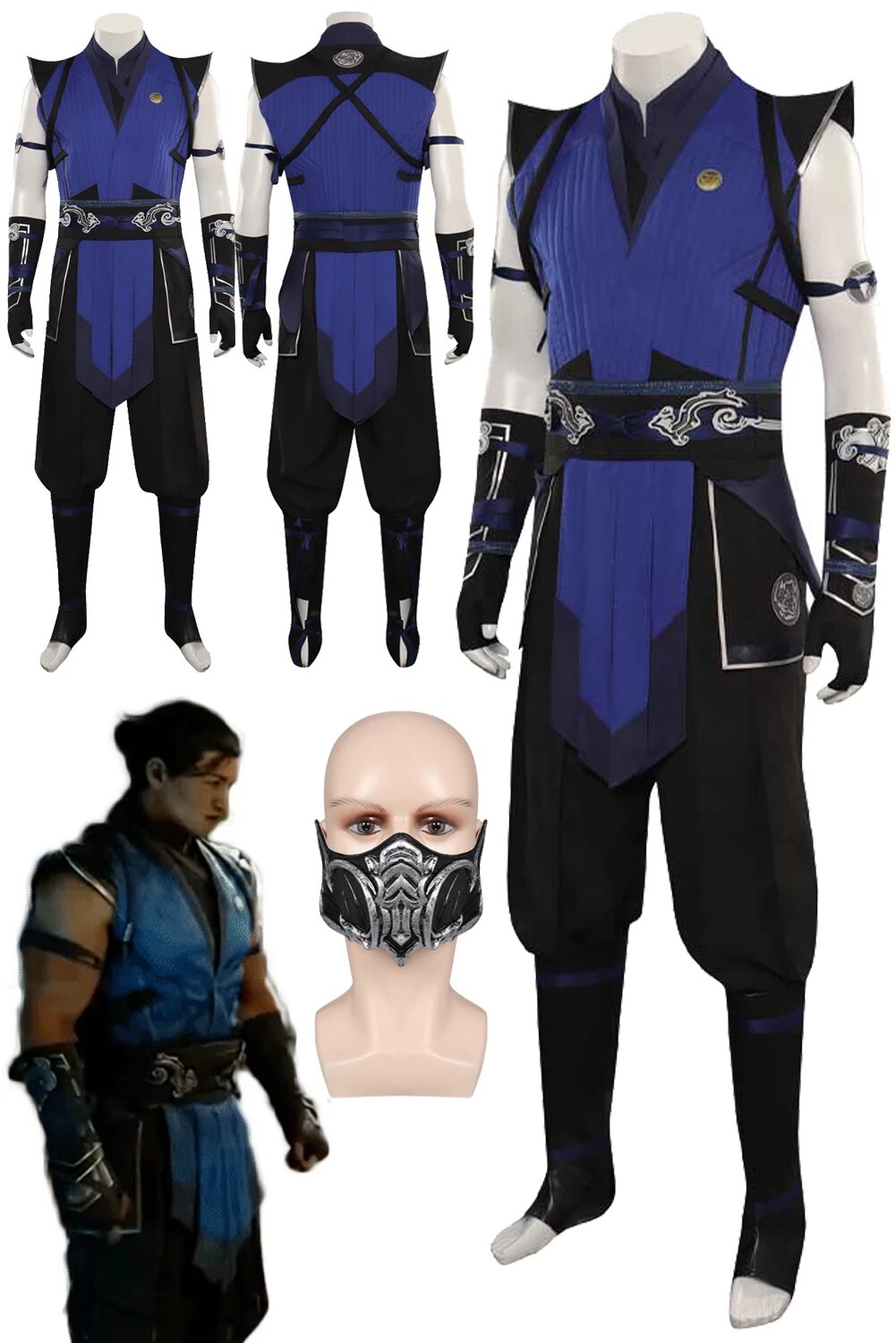 Top Selling Item Sub Zero Cosplay Role Play Anime Game Mortal Kombat