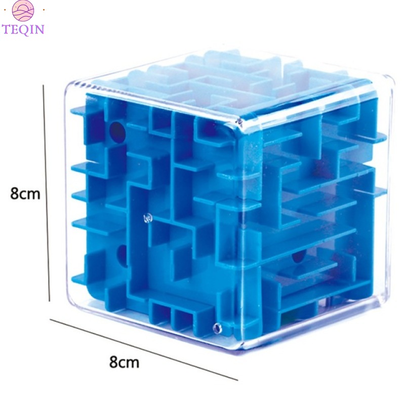TEQIN IN stock New Funny 3D Maze Magic Cube Puzzle Speed Cube Puzzle Game