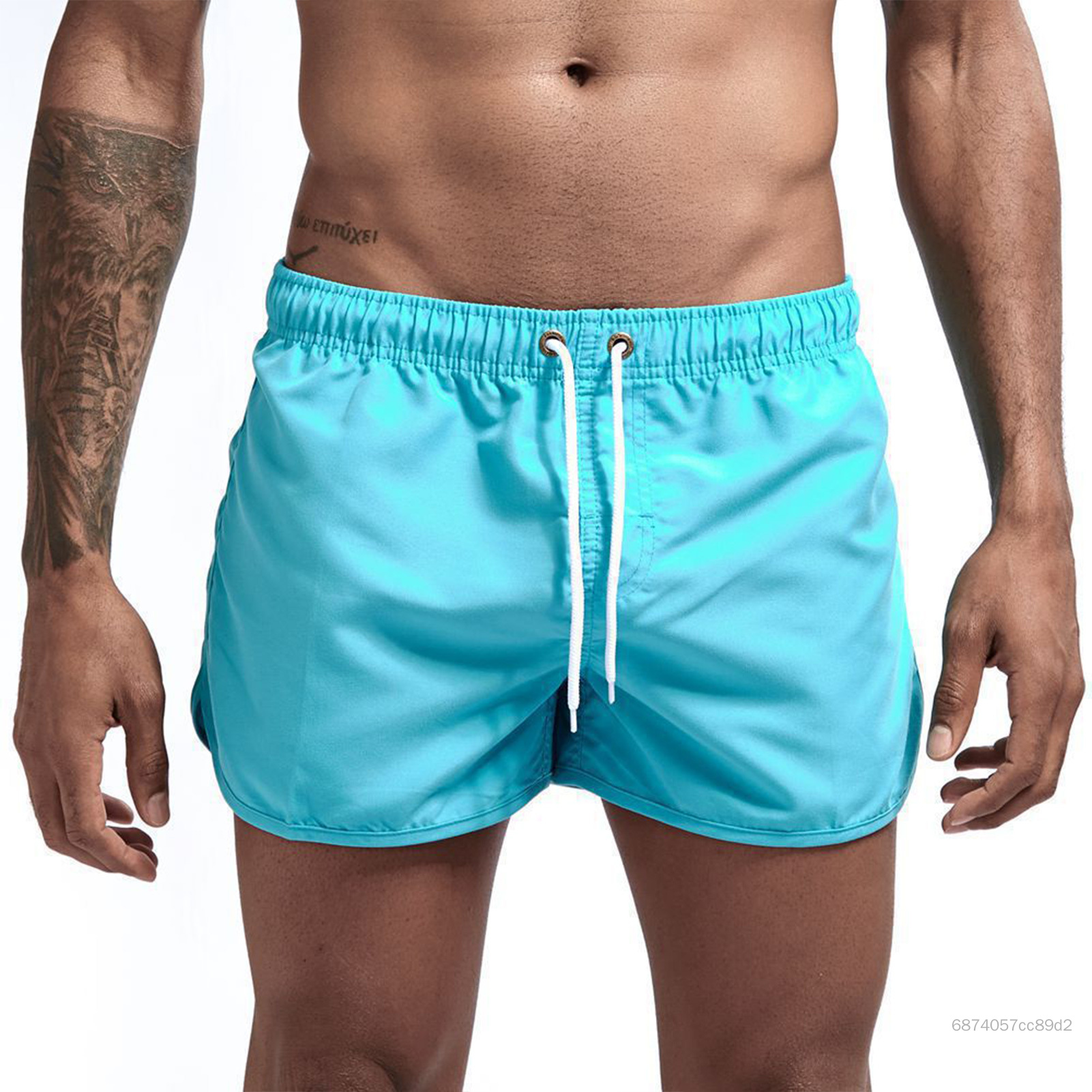 Đàn ông phòng tập thể dục mùa hè chạy quần short tất cả đều phù hợp hàng ngày mặc quần short chạy bộ quần áo tập thể dục thể dục quần áo mùa hè TF-Hom-VN