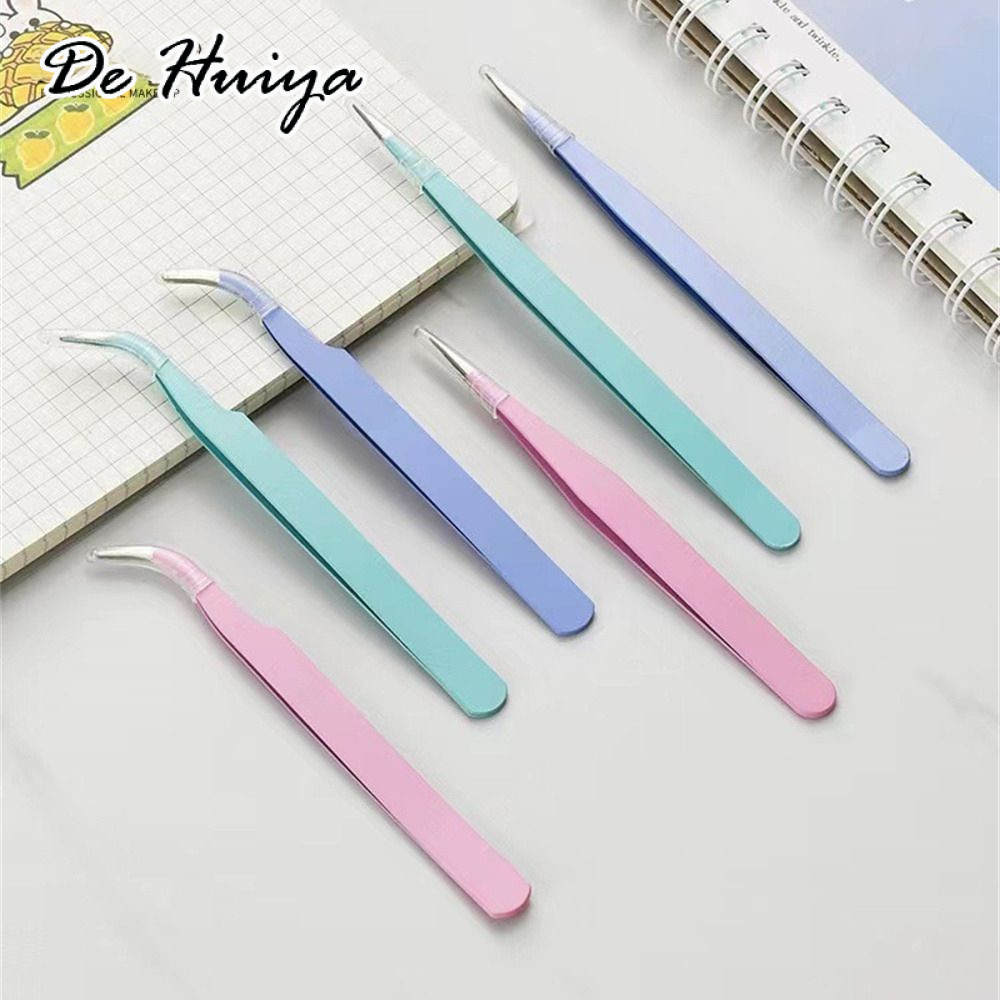 DEHUIYA แหนบสี Macaron สแตนเลส ราคา 24 บาท*ส่งฟรี