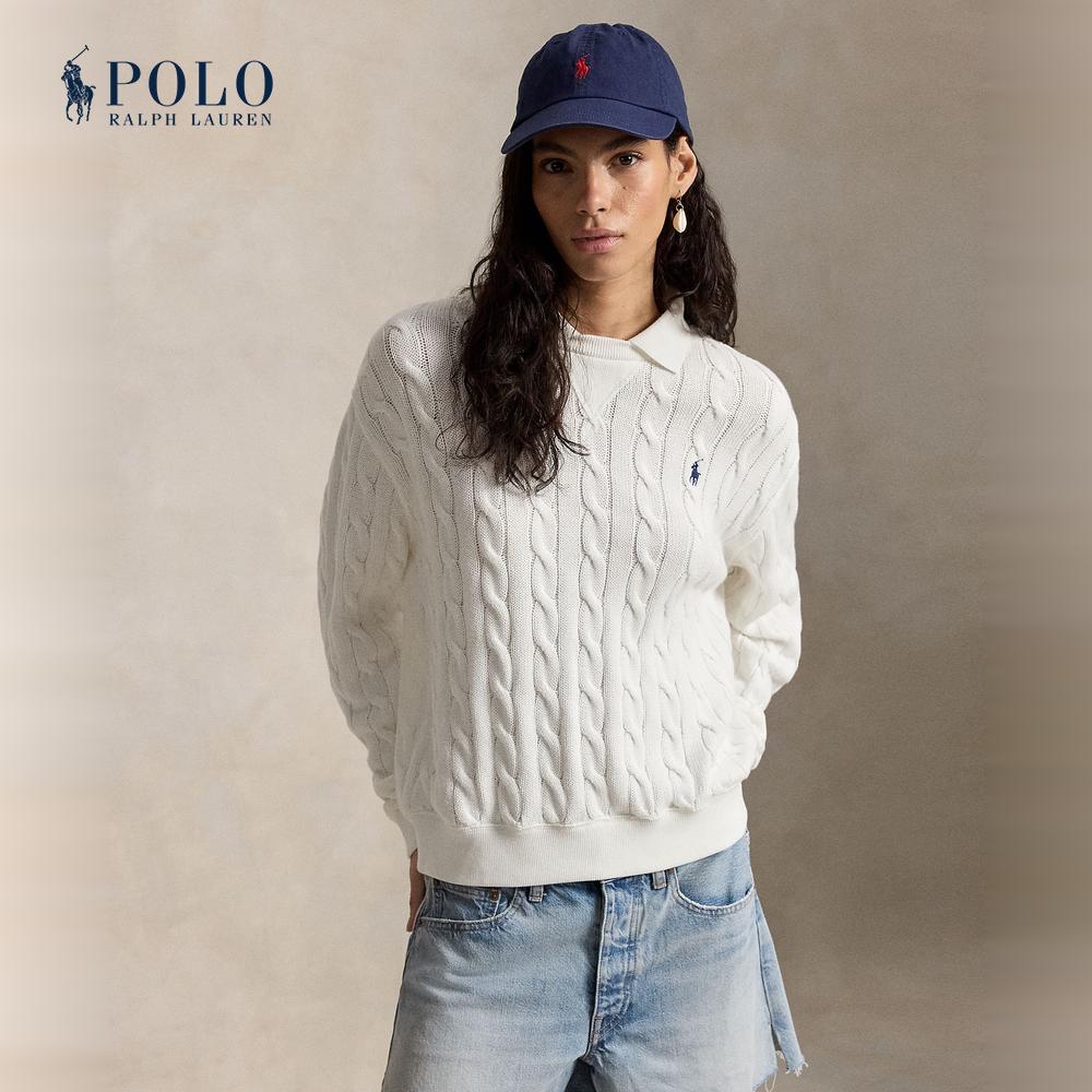 Polo Ralph Lauren Pullover Women WMPOKNINB920310 White ราคา 12,500 บาท*ส่งฟรี