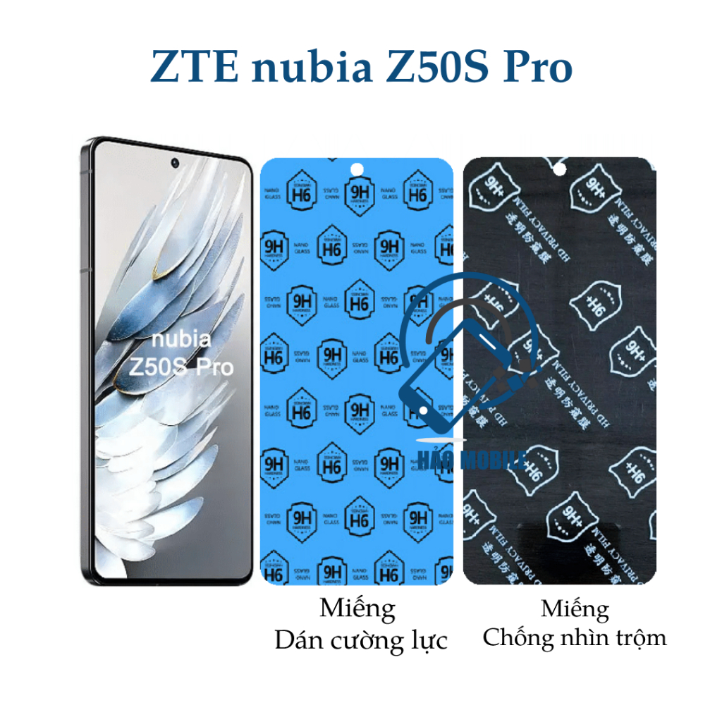 Dán cường lực dẻo nano zte nubia z50s pro