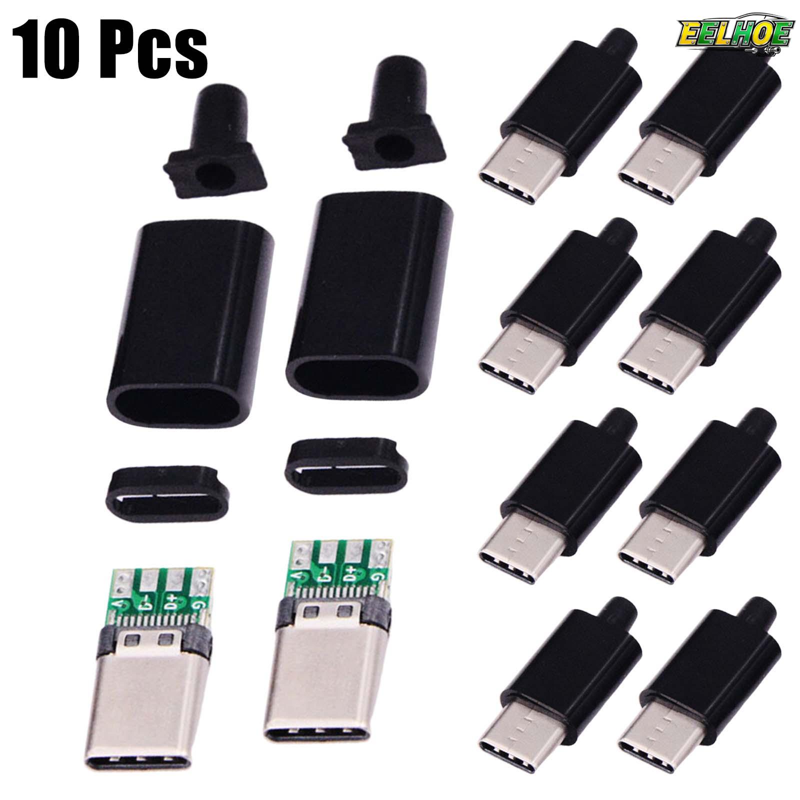 【eelhoe】 5V Line Interface Plug Black Connector Green Board Male Header White Shell [New Arrivals Large Inventory] ราคา 101 บาท*ส่งฟรี