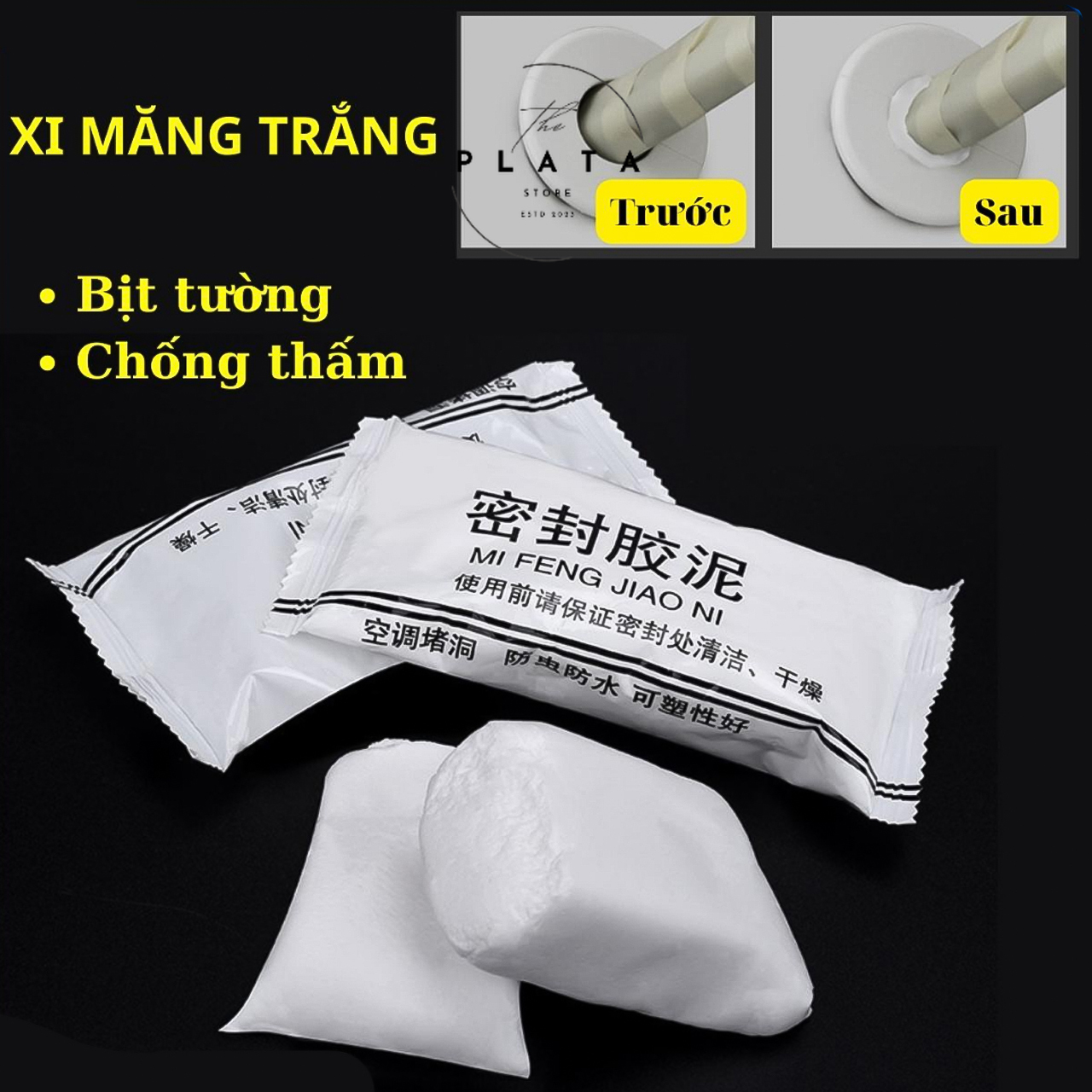 Xi Măng Dẻo Trắng Chống Thấm Cách Nhiệt Bùn Đất Sét Keo Trám Tường Nhà Lỗ Điều Hoà Đường Ống Nước