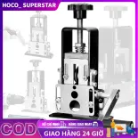 Có tay quay Kìm tuốt dây cầm tay Ổ đĩa khoan điện 1-25mm Máy lột vỏ cáp điện Bền Tách nhanh Dụng cụ tước dây bằng tay Hộ gia đình