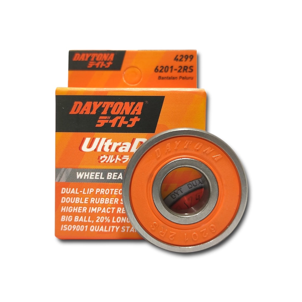 BEARING LAHAR RODA DEPAN DAYTONA RACING 6201 PCX ADV ALL MATIC HONDA Harga 49,999 rupiah*Gratis Ongkir