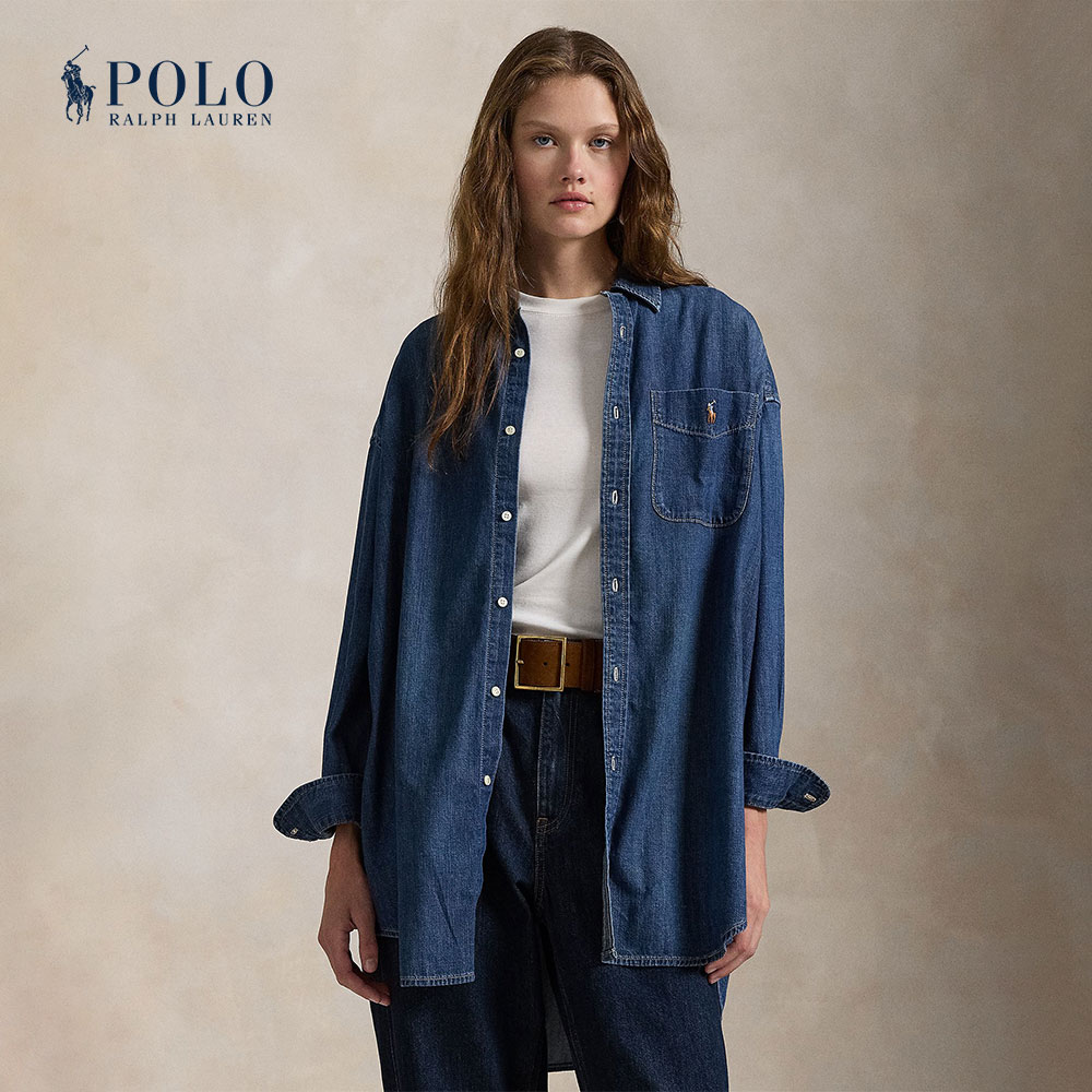 Polo Ralph Lauren Shirt Women WMPOSHTNDO20734 Blue ราคา 13,500 บาท*ส่งฟรี