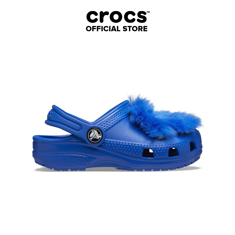 Giày Clog Trẻ Em Crocs Toddler Classic I Am Monster - Blue Bolt - 209140-4KZ