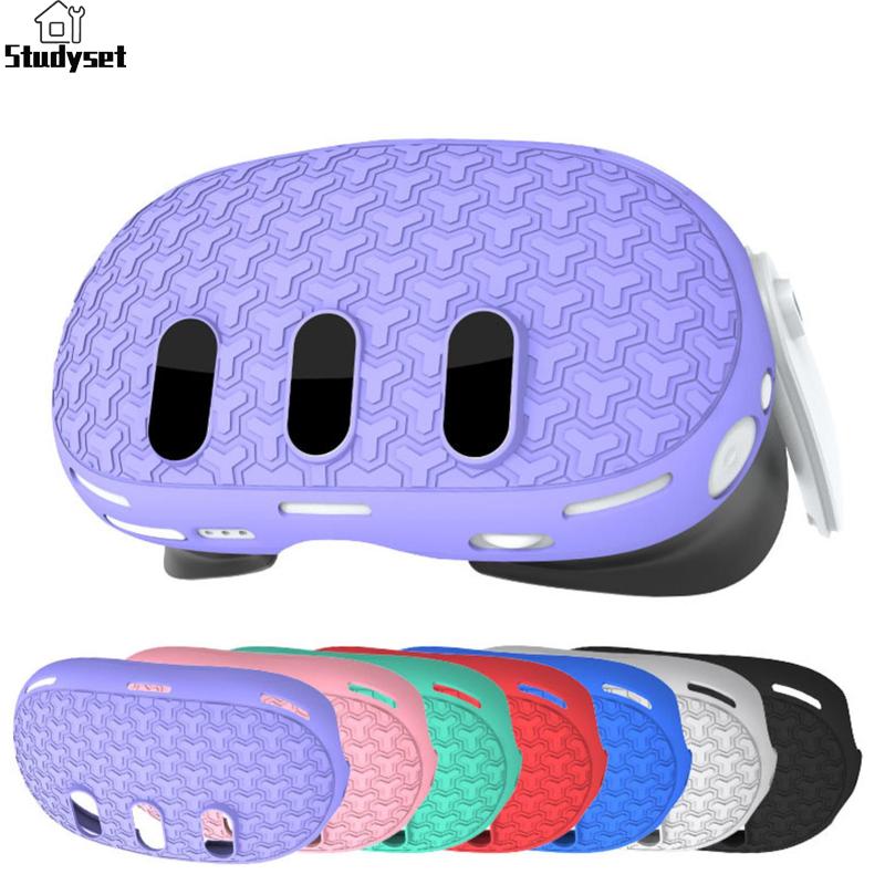 Studyset IN stock Goggles Protection Cover VR Gaming Accessories Preventing Dust Collisions Scratches Headset Cover Compatible For Meta Quest 3 VR Headset ราคา 243 บาท*ส่งฟรี