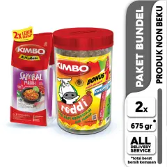 Paket KIMBO Sambal Matah & Reddi Sosis Sapi Toples