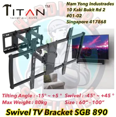 Titan SGB 890 Heavy Duty TV Bracket / TV Mount (For Large TV)