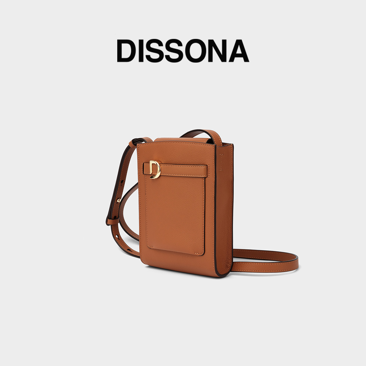 DISSONA ITALY LEATHER BAG  TWO WAY, Luxury, Bags & Wallets on