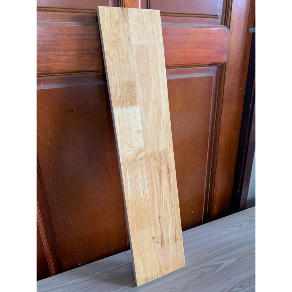 60x150cm Tấm ván gỗ ghép cao su tự nhiên phủ PU có cắt theo yêu cầu