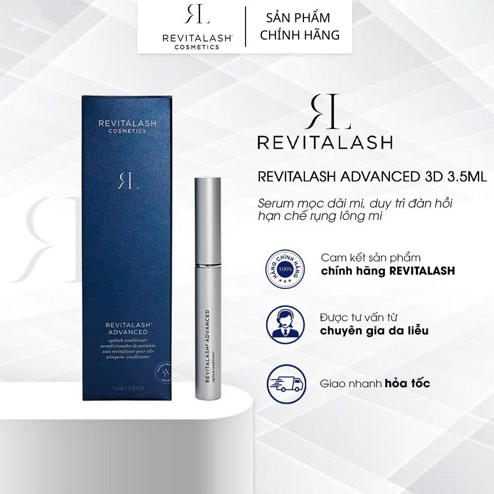 Serum hỗ trợ nuôi dưỡng mi, cho lông mi yếu thưa mỏng Revitalash Advanced Eyelash Conditioner 3.5ml