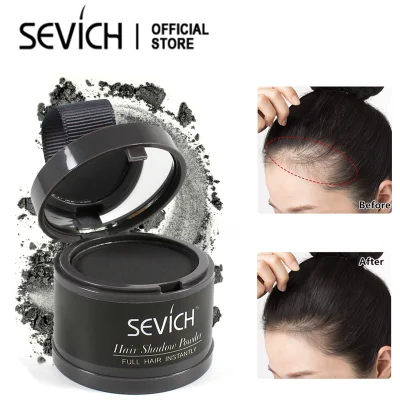 SEVICH Hair Shadow Concealer Powder (Black) Waterproof Hair Shadow Powder