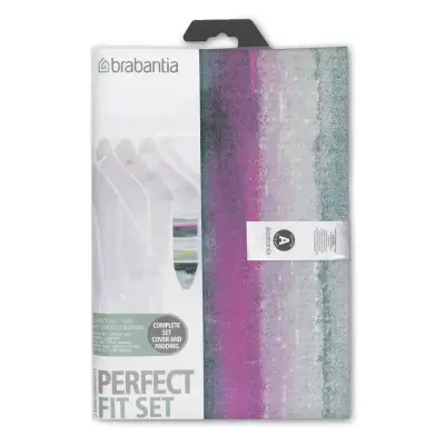 BRABANTIA Ironing Board Cover A 110x30cm Cotton 4mm Foam and 4mm Felt Morning Breeze