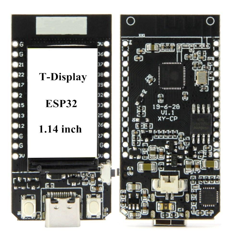ESP32 T-Display T-Pico C3 T-ESP32 S3 1.9 inch 1.14 Inch LCD WiFi And Bluetooth-Compatible Giá 324,317 Đồng*Miễn phí vận chuyển